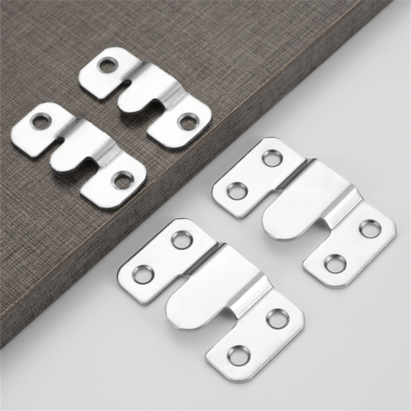 Furniture Hardware Photos - 12 Stücke Eisen Edelstahl Einsatz Hängende