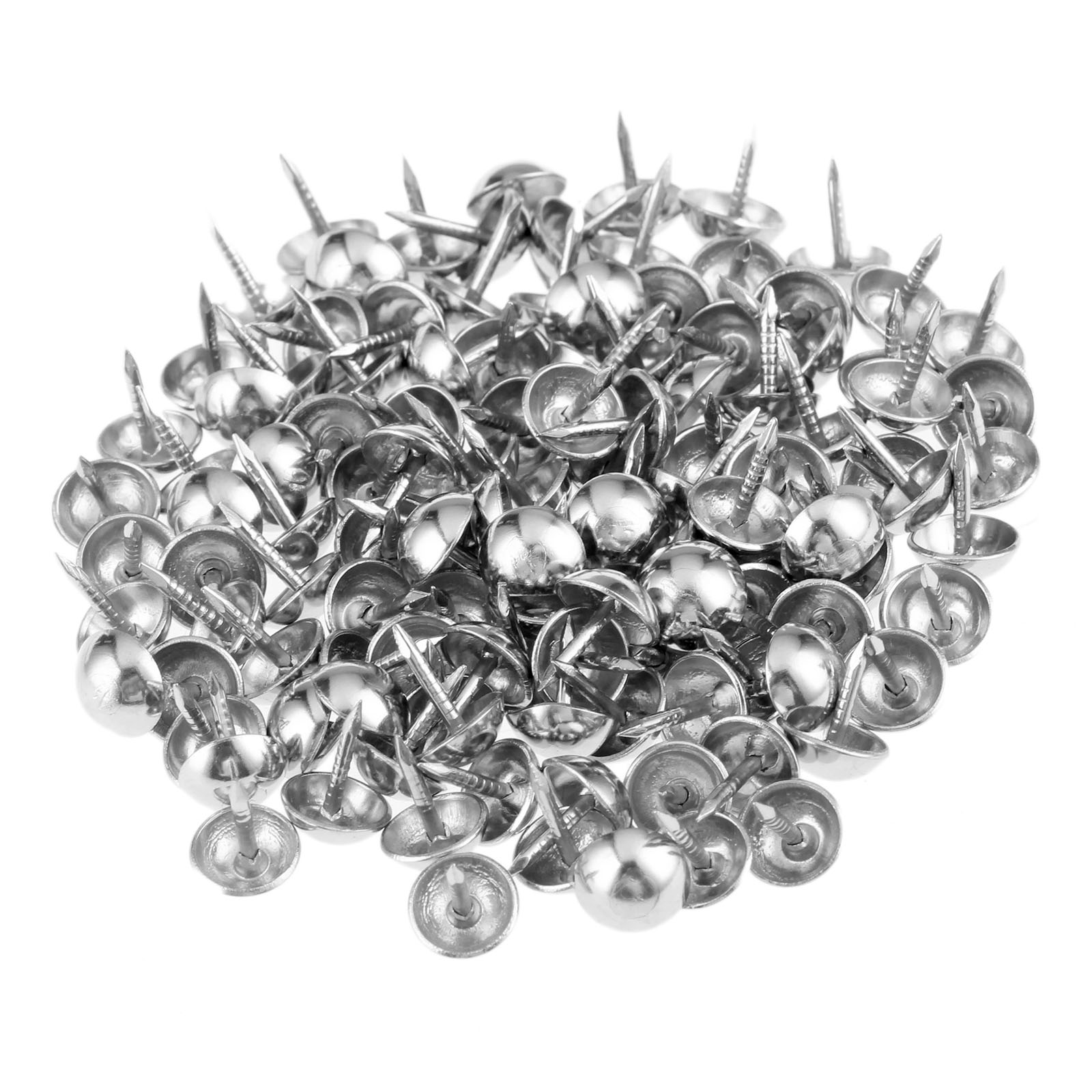Furniture Upholstery Hardware - 100Pcs 7x10mm Silbrig Druckbolzen Doornail Hardware