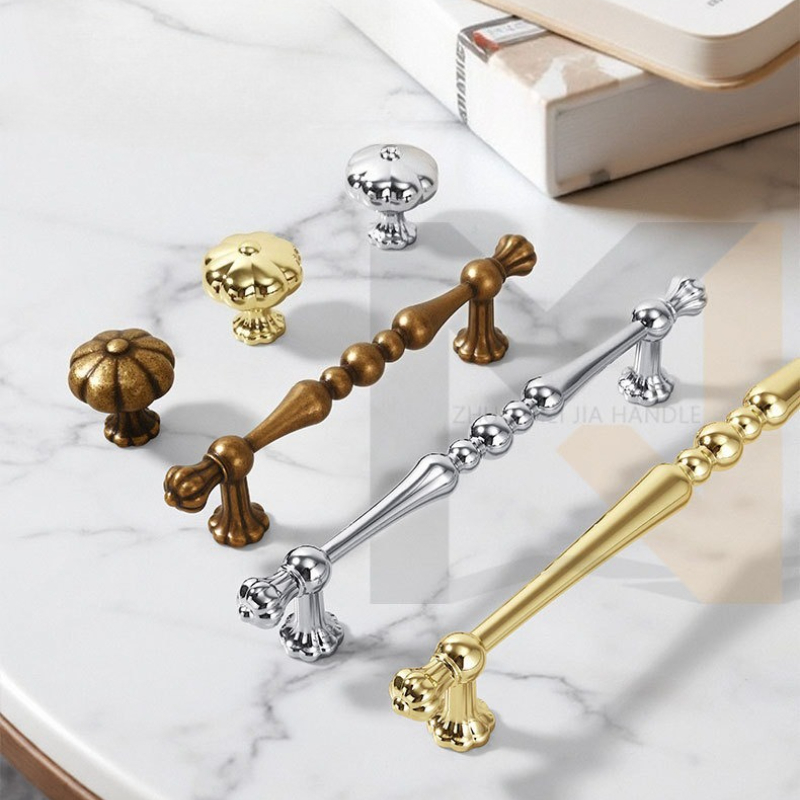 Furniture Hardware High End - Leichte Luxus-Garderobengriffe, hochwertige Schrankgriffe, französische personalisierte