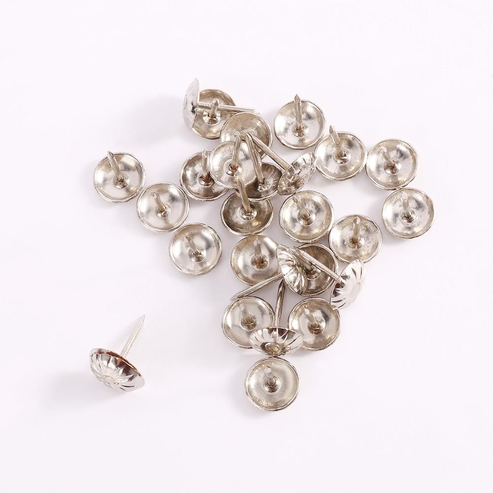 Furniture Upholstery Hardware - Messing-Chrysanthemen-Dekorationsnägel für Polsterarbeiten, Holzarbeiten, Tische, DIY-Schmuck,