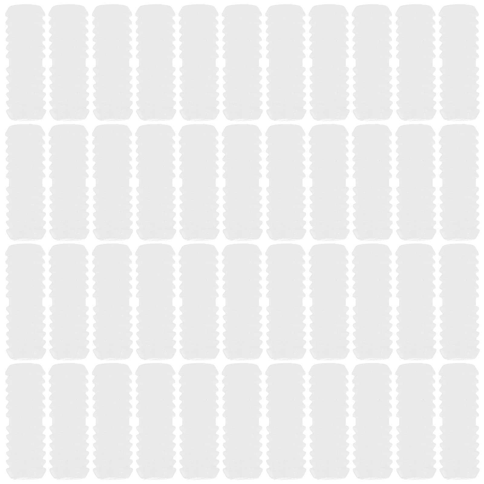 Furniture Hardware Cam Lock - 100 Stück Nylon-Doppelkopf-Verbindungsbeschläge für unsichtbare Montage