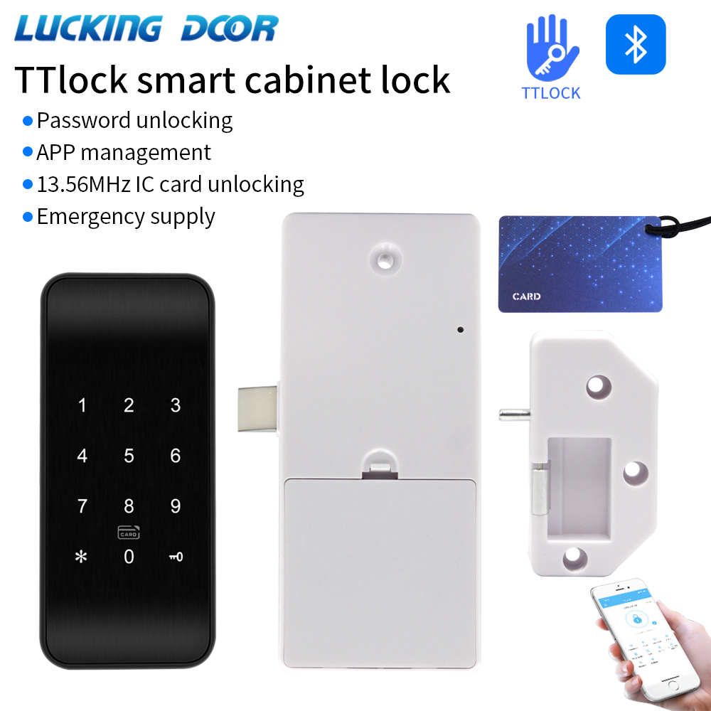 Furniture Hardware Manufacturer - TTLOCK 13,56 MHz Fingerabdruck-Schubladenschloss Möbel RFID