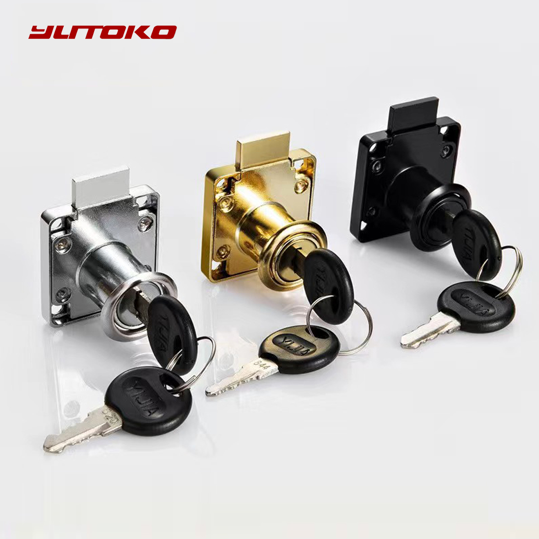 Furniture Hardware Manufacturer - Yutoko Hochwertiges Schreibtisch-Schubladenschloss, Kleiderschrankschlösser, Schrankschlösser, Möbel-Nockenschlösser