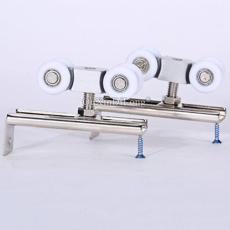 Furniture Hardware Brands - Brandneue 2 Stück robuste Schiebetürrollen, 4
