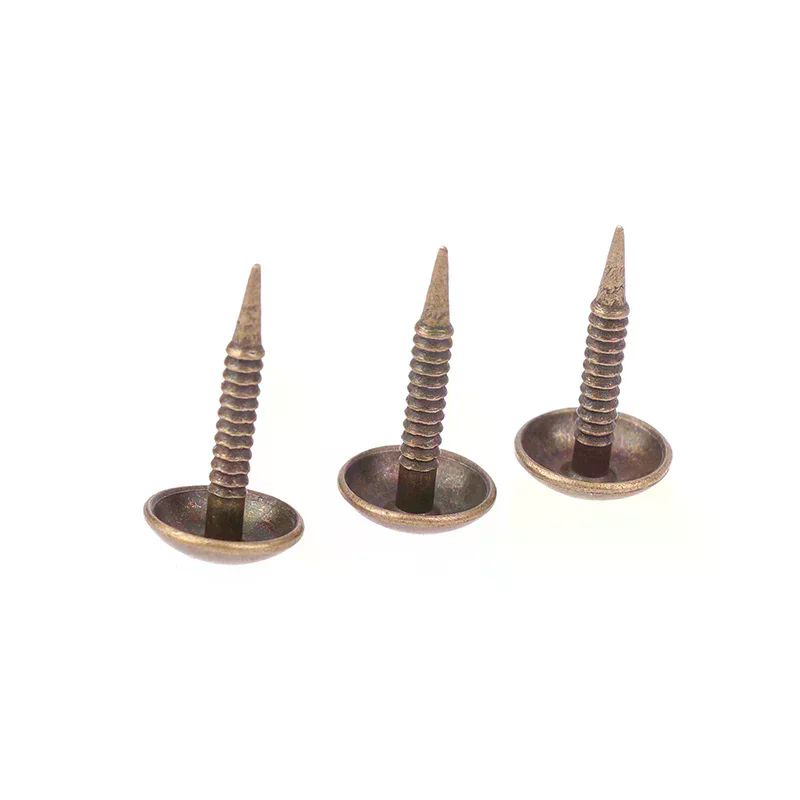 Furniture Upholstery Hardware - Antike Bronze Polsternägel Schmuck Holzbox Sofa