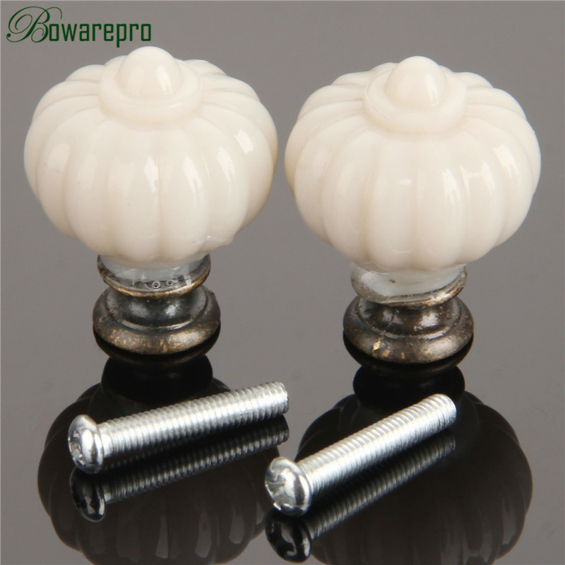 1Pc Acryl Elfenbein Weiß Kürbi – Furniture Hardware Manufacturer Bewertung und Preis