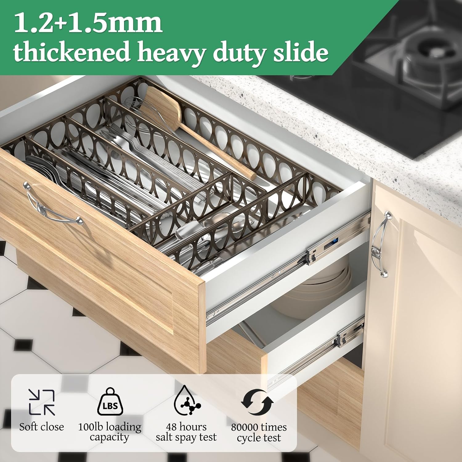 14 Zoll Vollausziehbare Schubl – Drawer Slide Pair Bewertung und Preis