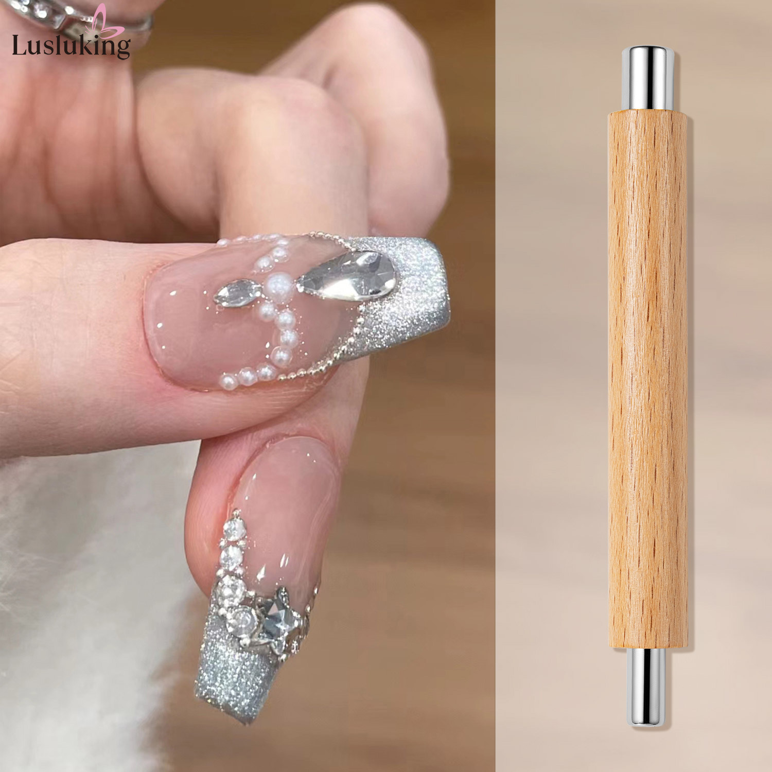 1pc Nail art Nagel Magnetische – Furniture Hardware Nails Bewertung und Preis