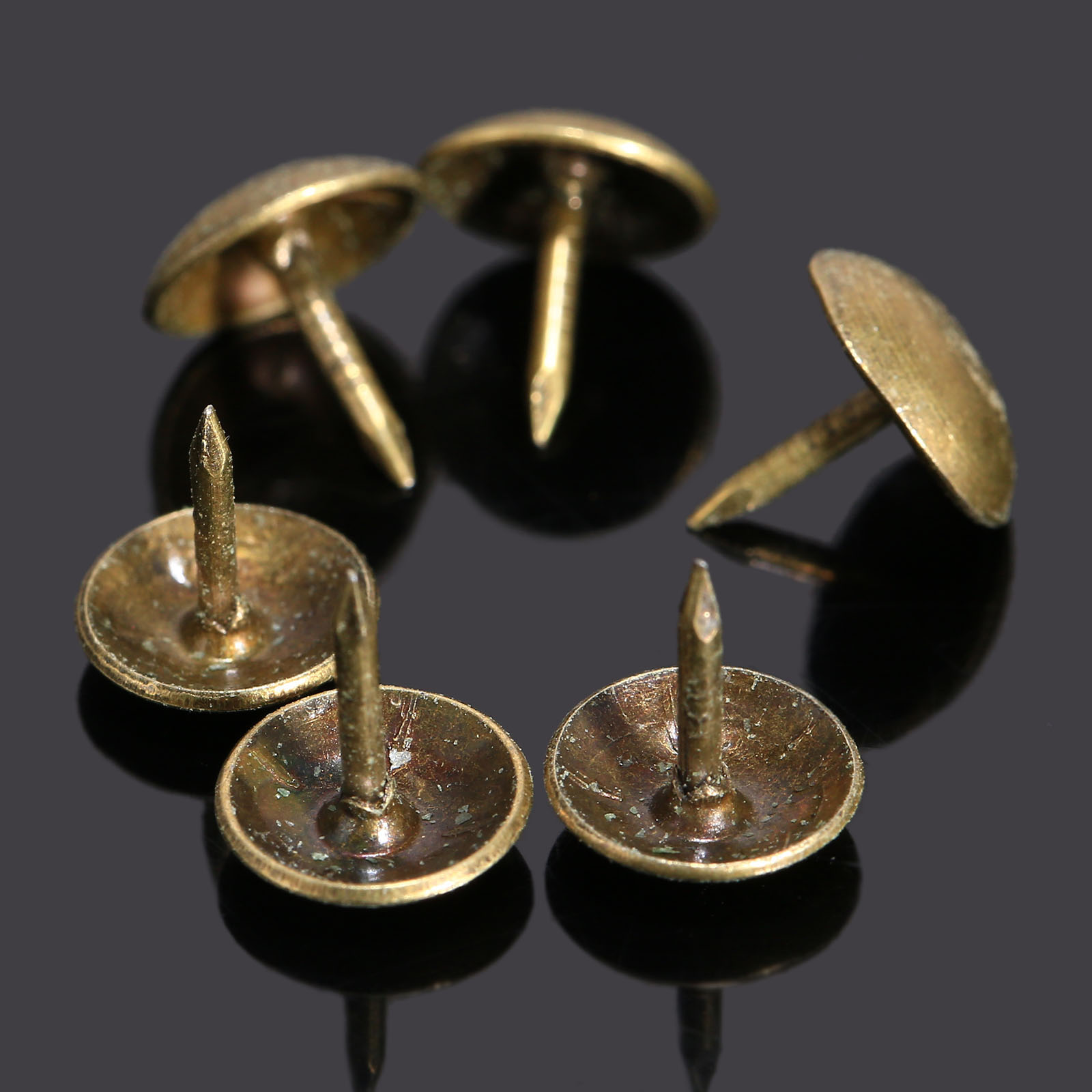100 Stück 7/9/13mm Antike Pols – Furniture Upholstery Hardware Bewertung und Preis