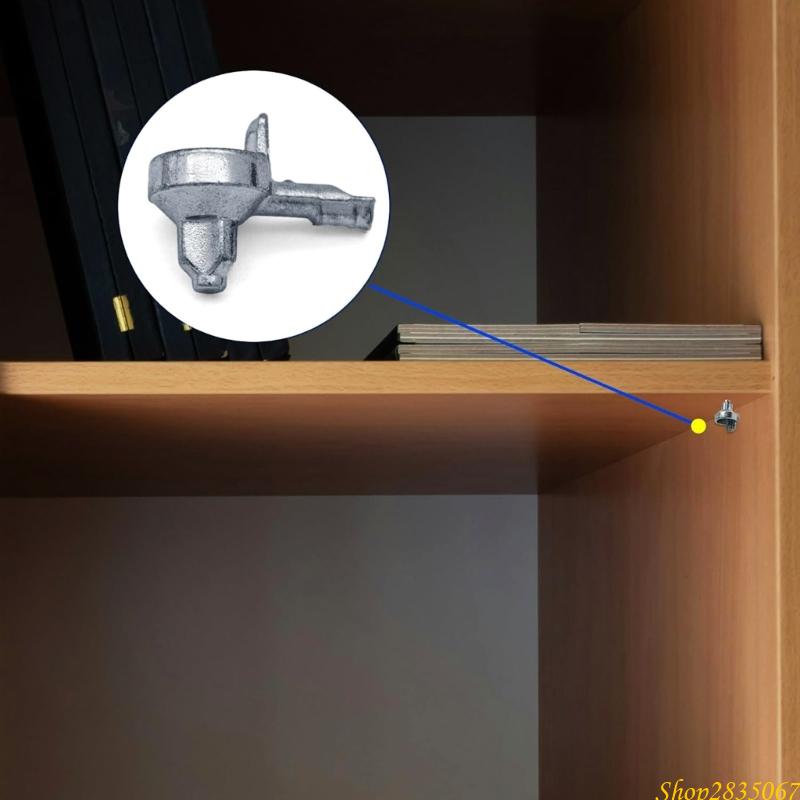 100 Stück Schrankklammern aus  – Shelf Peg Support Bewertung und Preis