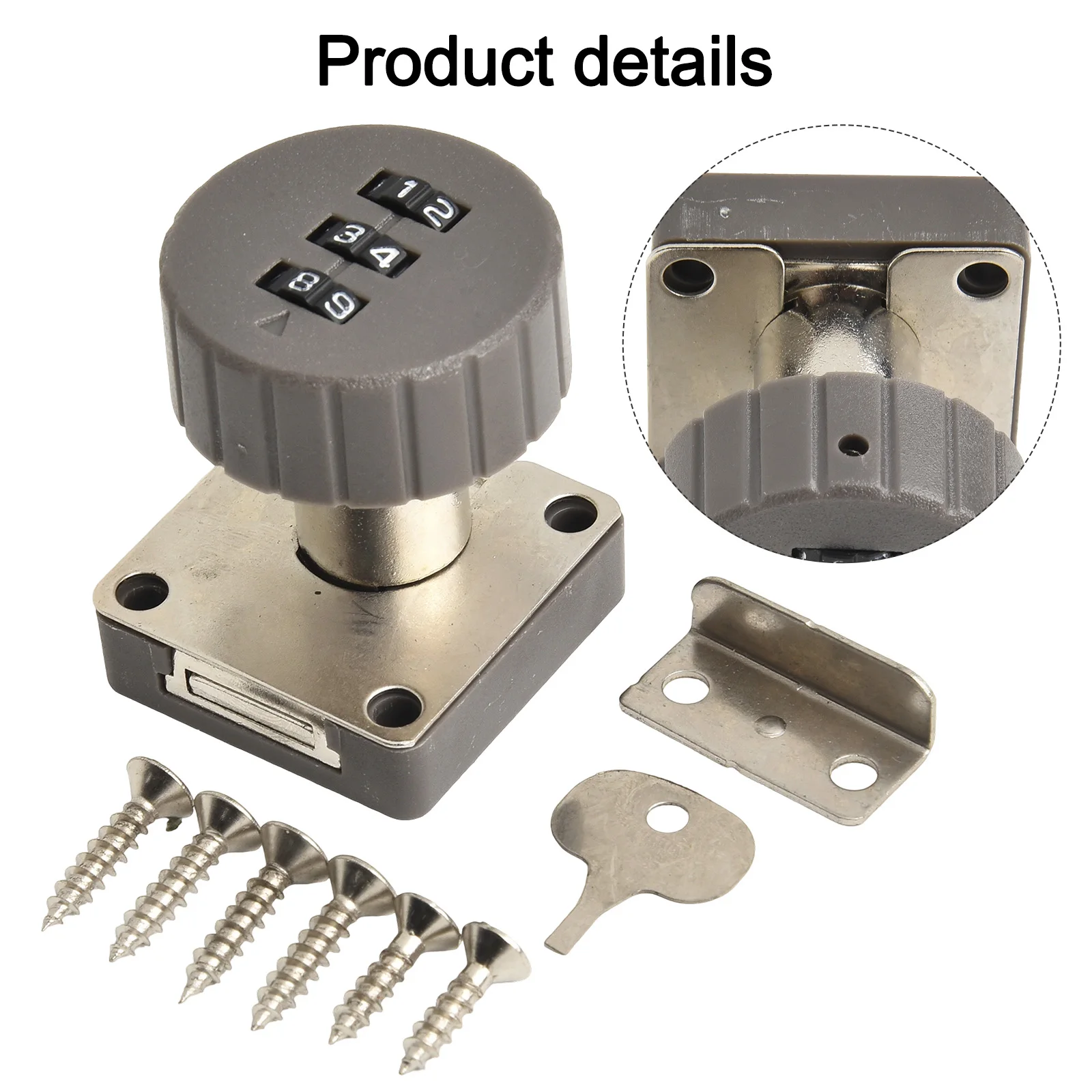Schubladen-Codesperre, 3-stell – Furniture Hardware Cam Lock Bewertung und Preis
