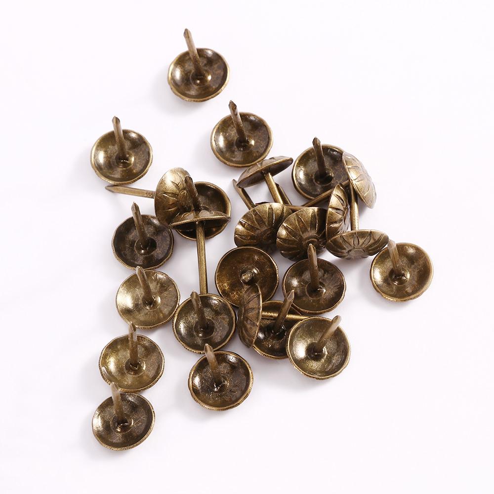 Messing-Chrysanthemen-Dekorati – Furniture Upholstery Hardware Bewertung und Preis