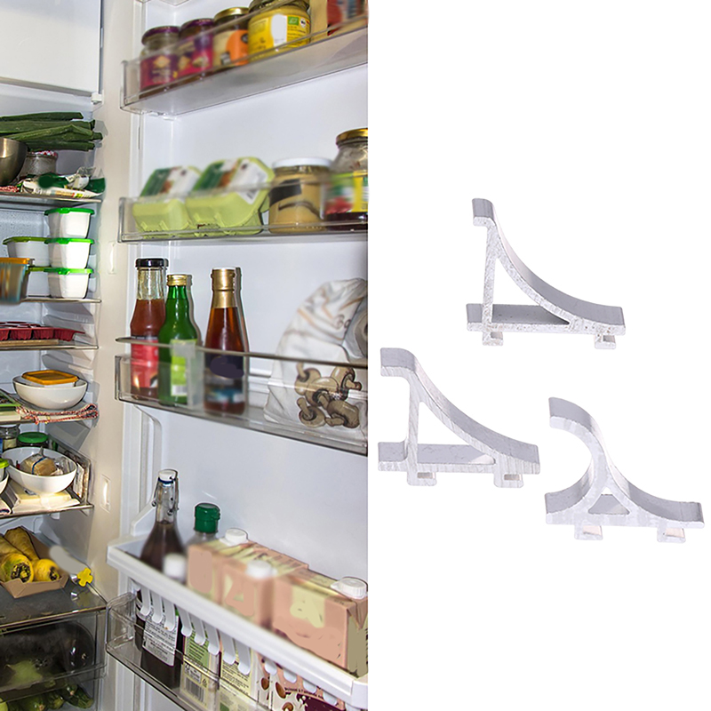 6PCS Metall K Typ Gefrierschra – Shelf Peg Support Bewertung und Preis