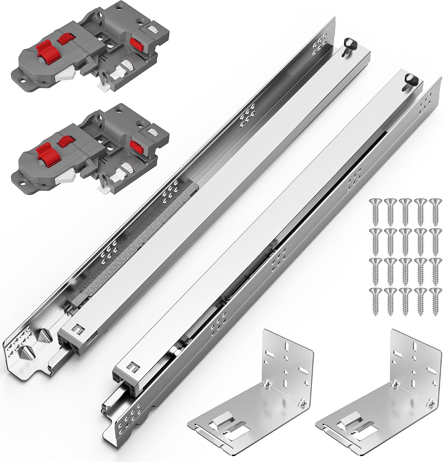21 Zoll Untermontierbare Soft- – Drawer Slide Pair Bewertung und Preis