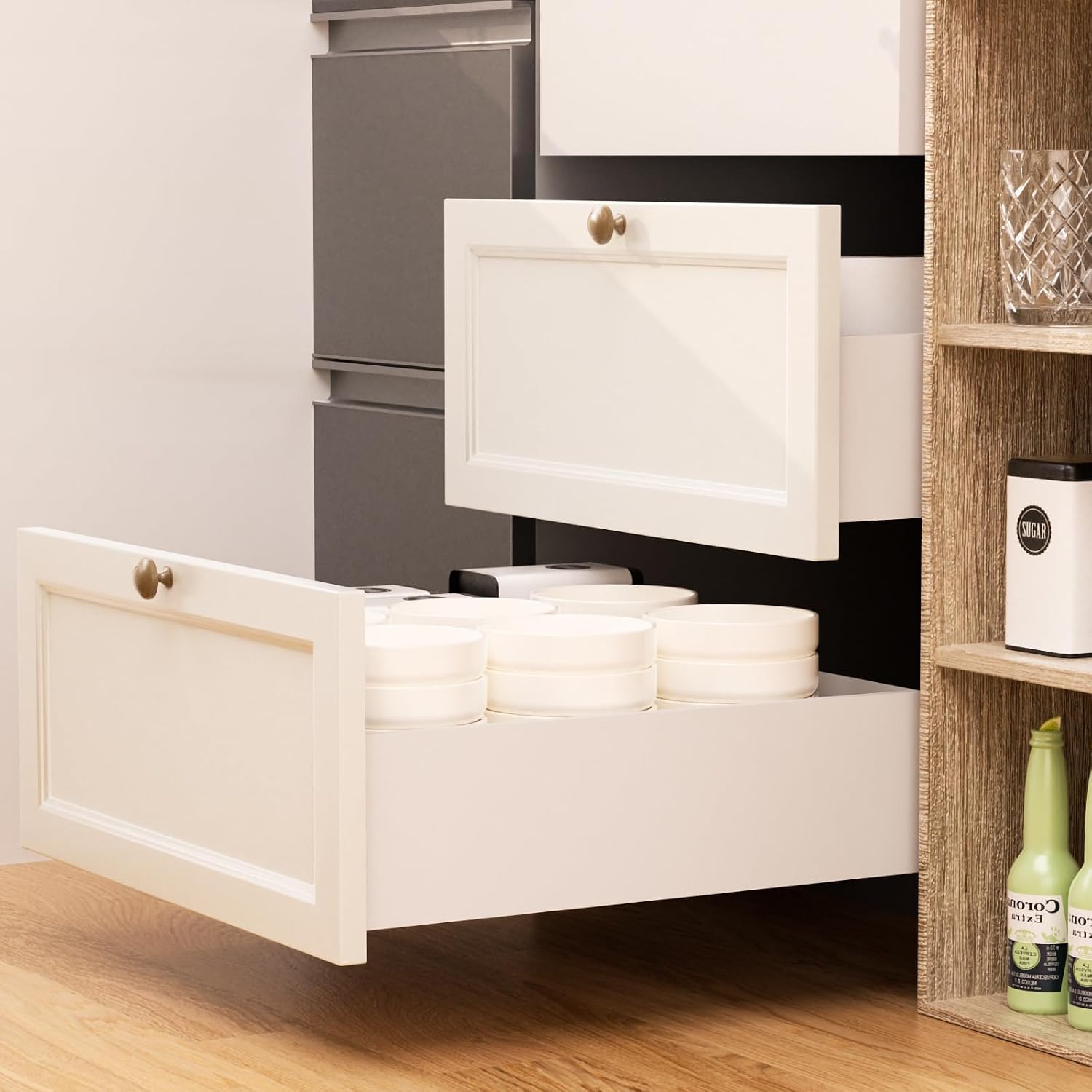 21 Zoll Untermontierbare Soft- – Drawer Slide Pair Bewertung und Preis