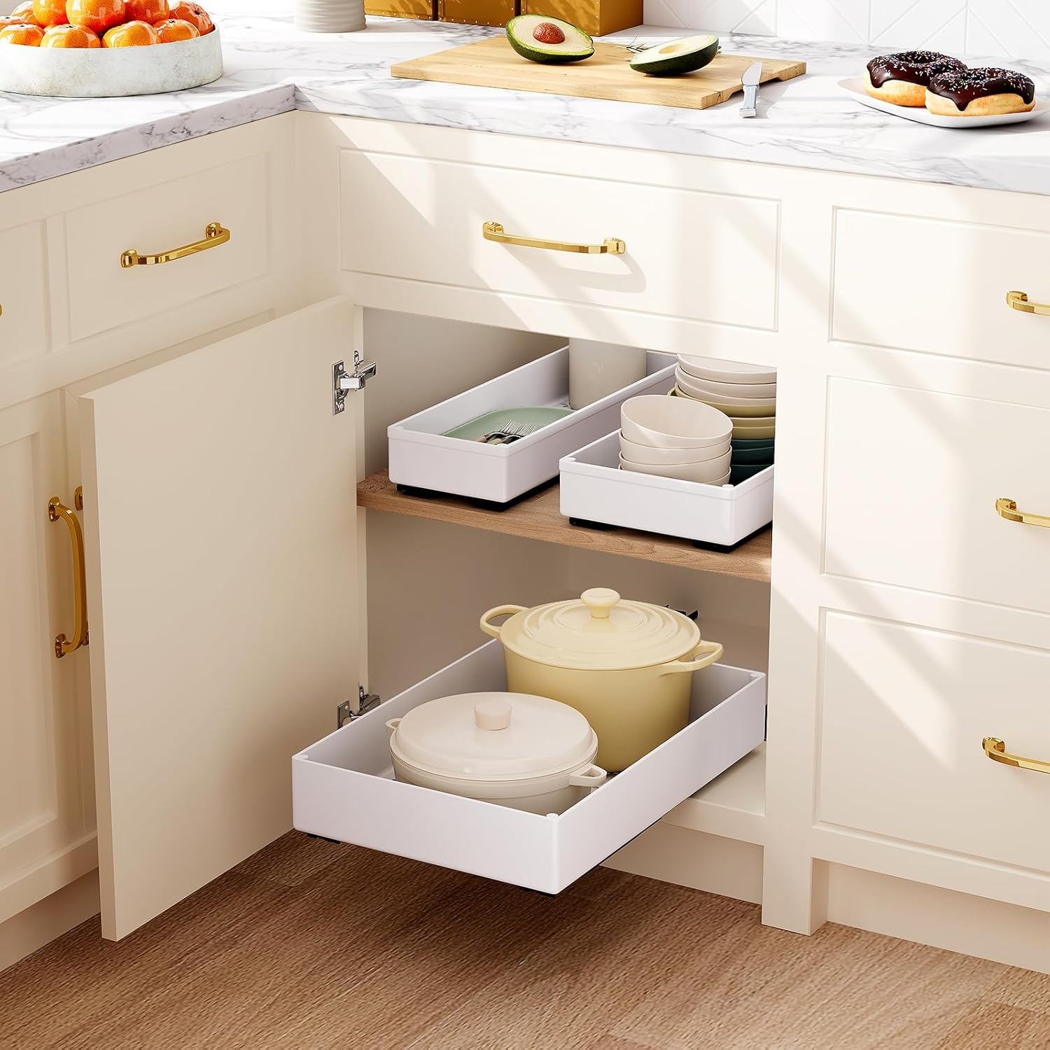 1–2 Stück Küchen-Organizer, he – Drawer Slide Pair Bewertung und Preis