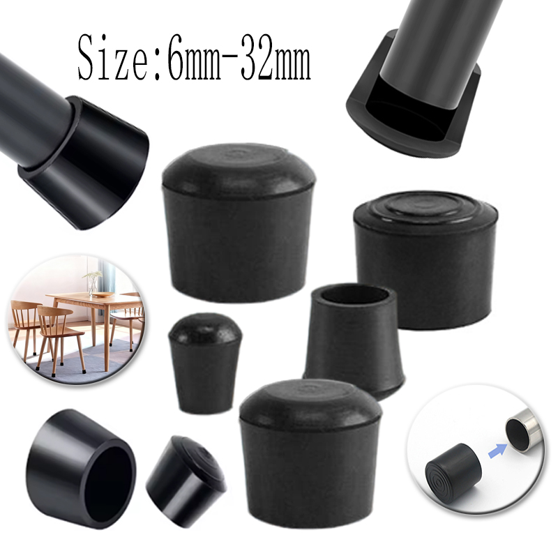 Runde Gummi Stuhl Bein Pad 6/7 – Furniture Hardware Legs Bewertung und Preis
