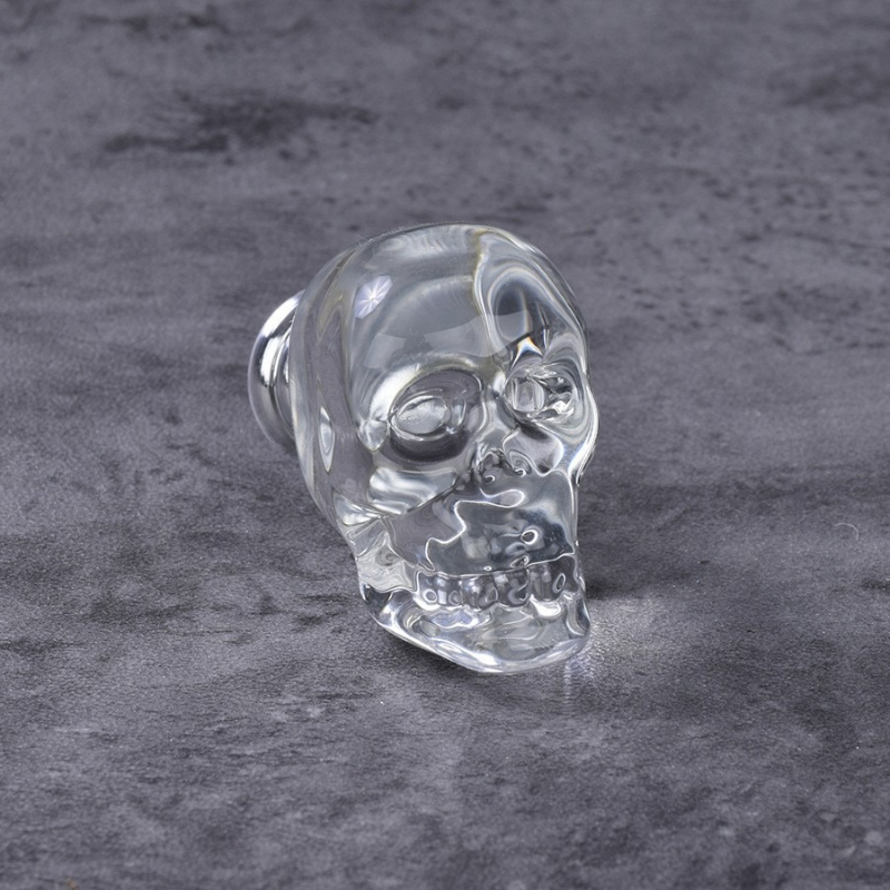 Totenkopf-Kristallglasgriffe f – Furniture Hardware Trends Bewertung und Preis