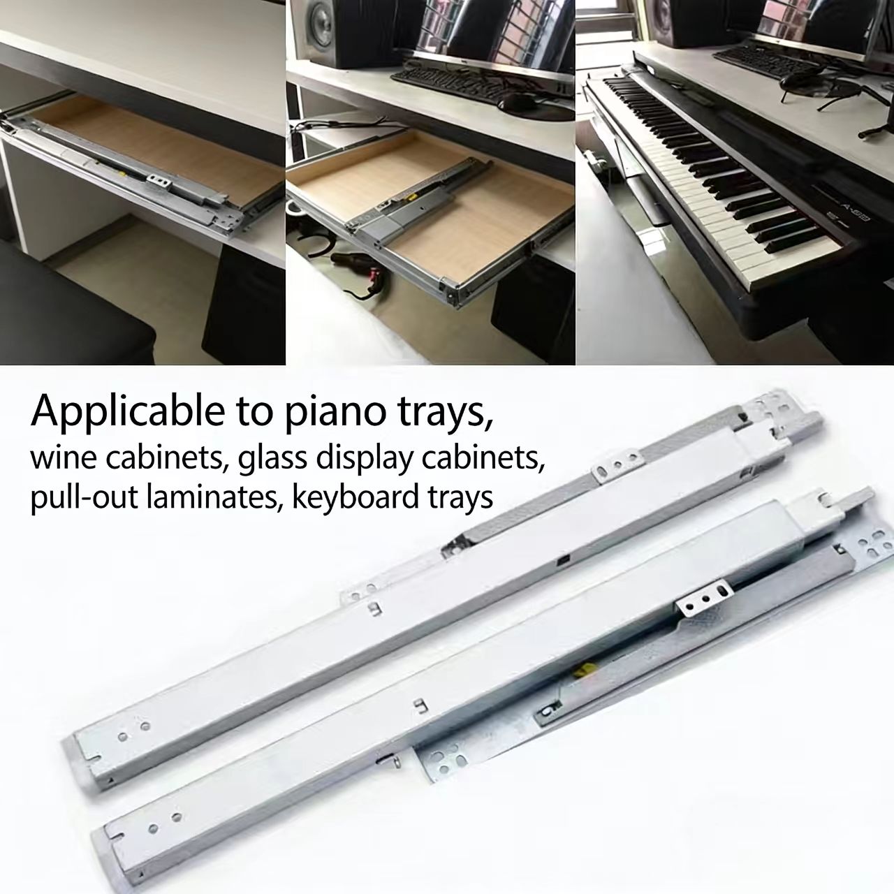 1 Paar Schmuckschrank Tabakgla – Drawer Slide Pair Bewertung und Preis