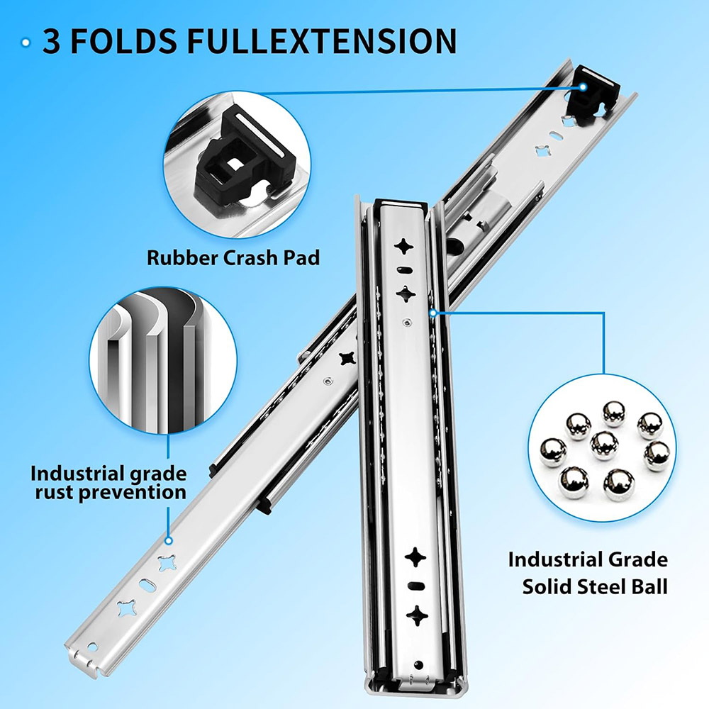 1 Paar robuste Schubladenführu – Drawer Slide Pair Bewertung und Preis